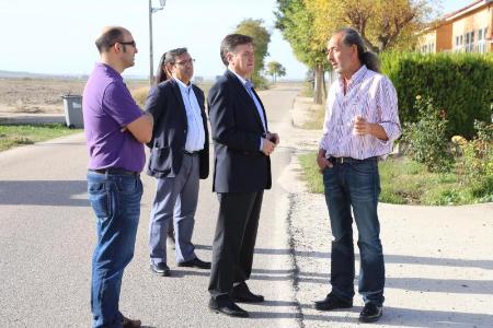 Imagen La renovación de la cubierta del edificio de usos múltiples centra la Ayuda Provincial en Montejo de Arévalo