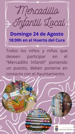 Imagen MERCADILLO INFANTIL LOCAL