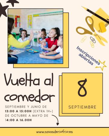 Imagen COMEDOR ESCOLAR 2025/26