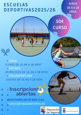 Imagen ESCUELAS DEPORTIVAS 2025/26