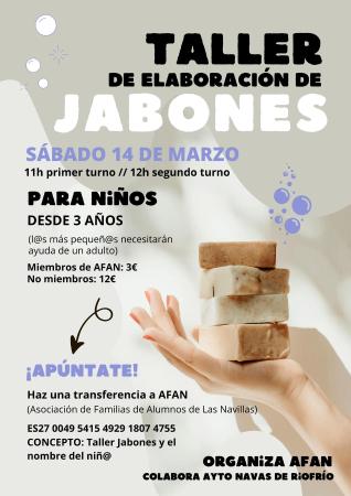 Imagen TALLER DE DE JABONES