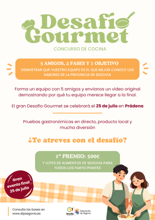 Imagen CONCURSO DESAFÍO GOURMET DE ALIMENTOS DE SEGOVIA