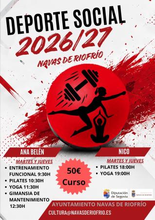 Imagen DEPORTE SOCIAL 2026/27