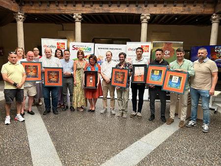 Imagen El Bocata Medieval de Vogue logra el Premio Especial Alimentos de Segovia en el concurso Tapa Decalles, en el que han triunfado Asador...