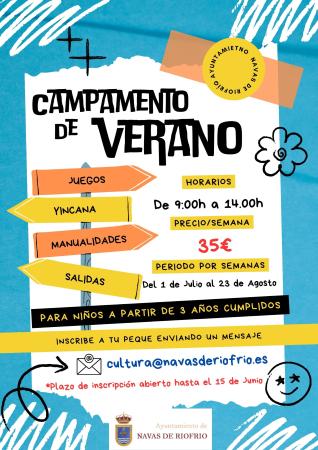 Imagen CAMPAMENTOS DE VERANO 2024